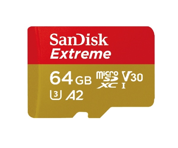 SanDisk Extreme microSDXC UHS-IJ[h 64GB SDSQXAH-064G-JN3MD SDSQXAH-064G-JN3MD [Class10 /64GB]
