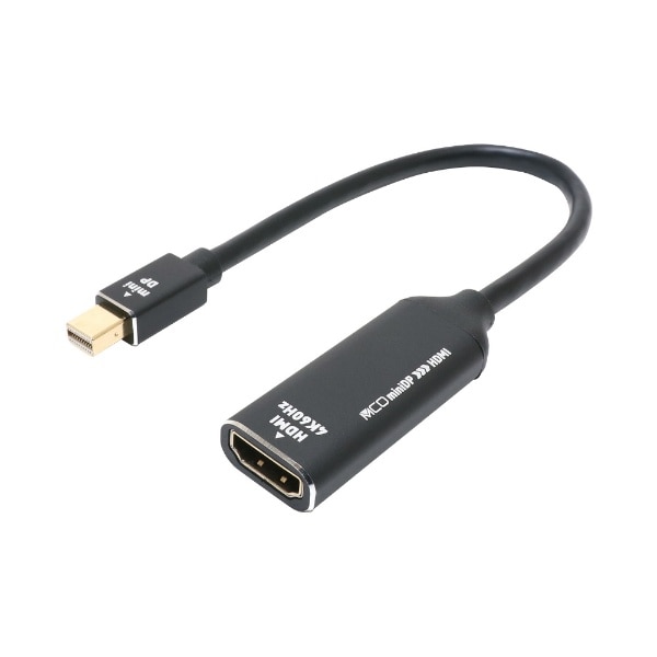 fϊA_v^ [miniDisplayPort IXX HDMI] 4KΉ DPM-4KA1/BK [HDMIminiDisplayPort /0.15m]