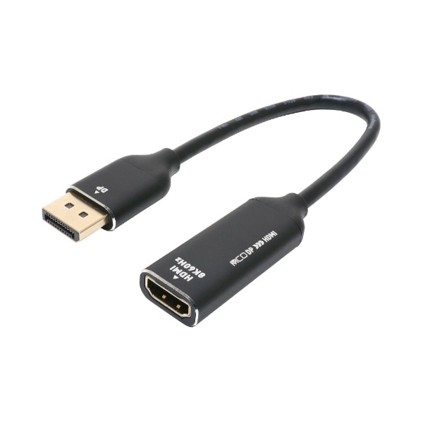 fϊA_v^ [DisplayPort IXX HDMI] 8KEHDRΉ DP-HDA8K1/BK [HDMIDisplayPort /0.5m]