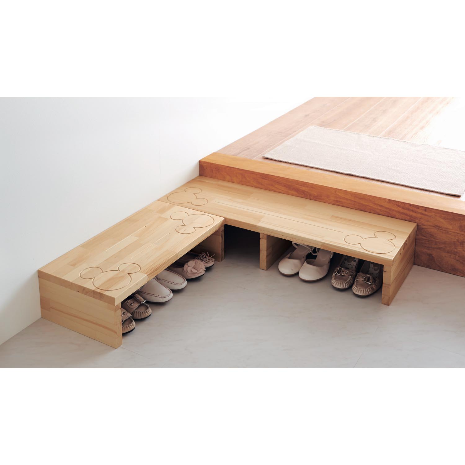 正規通販 ベルメゾン 90 16 ブラウン 玄関踏み台 ミッキーモチーフ ディズニー ポンチョ ケープ ボレロ Jewelryhistorians Org