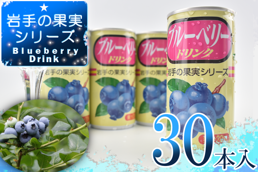 岩手缶詰 ブルーベリードリンク30本入り 0051 岩手県岩手町 Jre Pointが 貯まる 使える Jre Mall