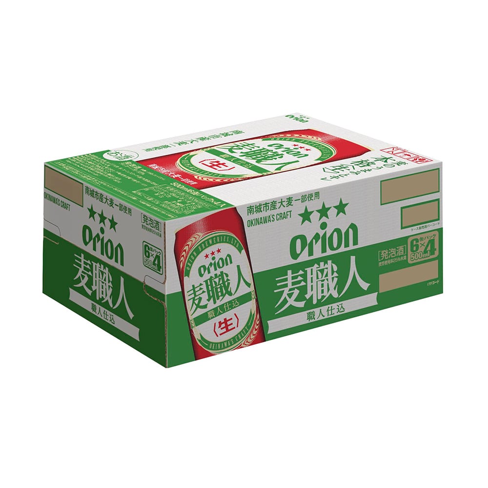 オリオンビール オリオン麦職人 発泡酒（500ml×24缶）: 沖縄県南風原町｜JRE MALLふるさと納税