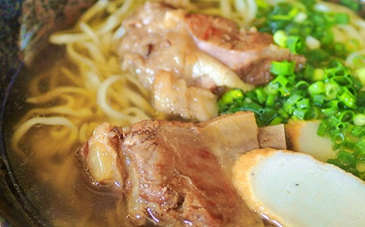 沖縄そば 自家製麺上原そば店 ソーキそばセット 茹で麺4食入り 沖縄県南風原町 Jre Pointが 貯まる 使える Jre Mall