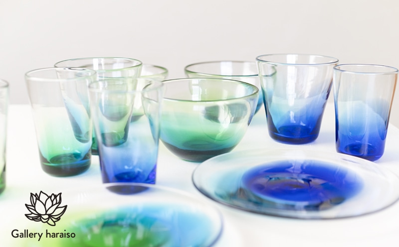 琉球ガラス うみいろロックグラス 青 緑 沖縄県うるま市 Jre Pointが 貯まる 使える Jre Mall