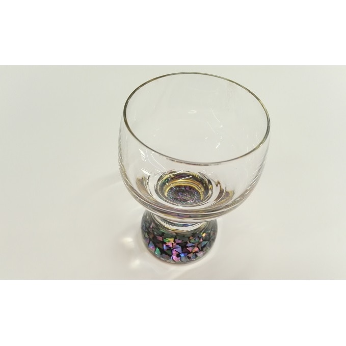 本漆・螺鈿ボヘミアグラス（60ml） 大正２年創業・老舗仏壇店の技術