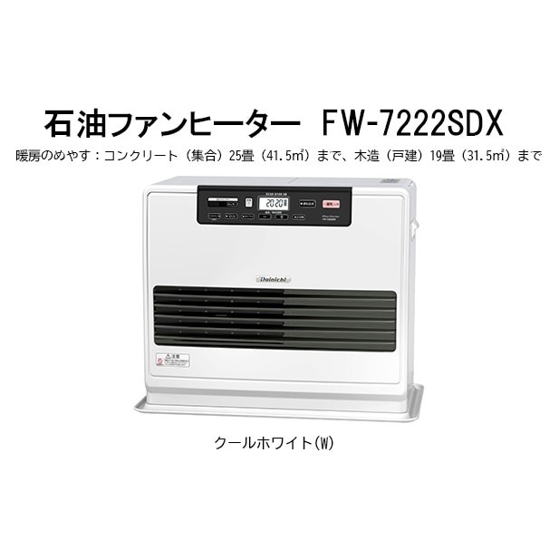 石油ファンヒーター　FW-7222SDX
