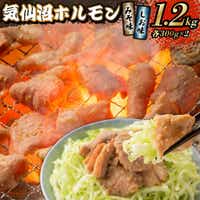 焼肉 ホルモン 気仙沼ホルモン みそ味･しお味300g×各2個 計1.2kg 精肉