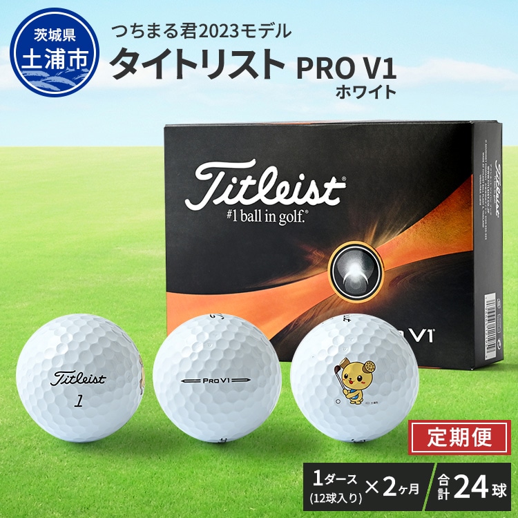 スポーツ/アウトドアタイトリスト社製 PRO V1 WHITE 2ダース 24