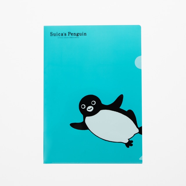 Suicaのペンギン　クリアファイルセット（スイム・祭り）A4サイズ【2023ひなまつり】