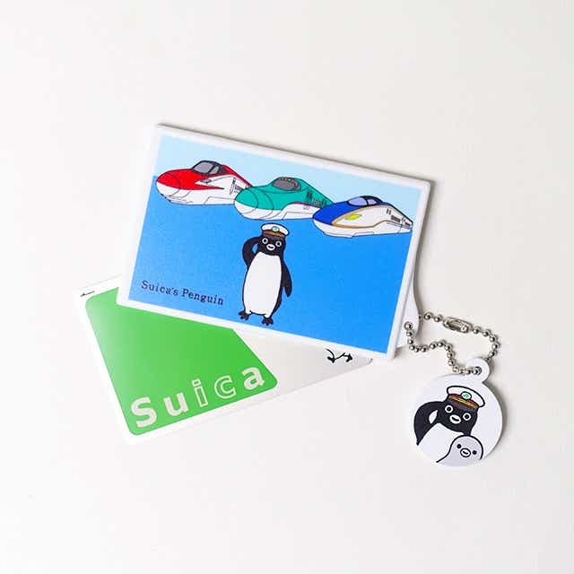 Suicaのペンギン　カードケース駅長E5・E6・E7