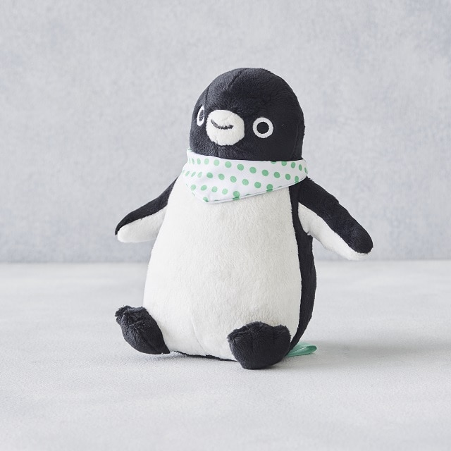 Suicaのペンギン ぬいぐるみ (水玉スカーフ・緑): TRAINIART JRE