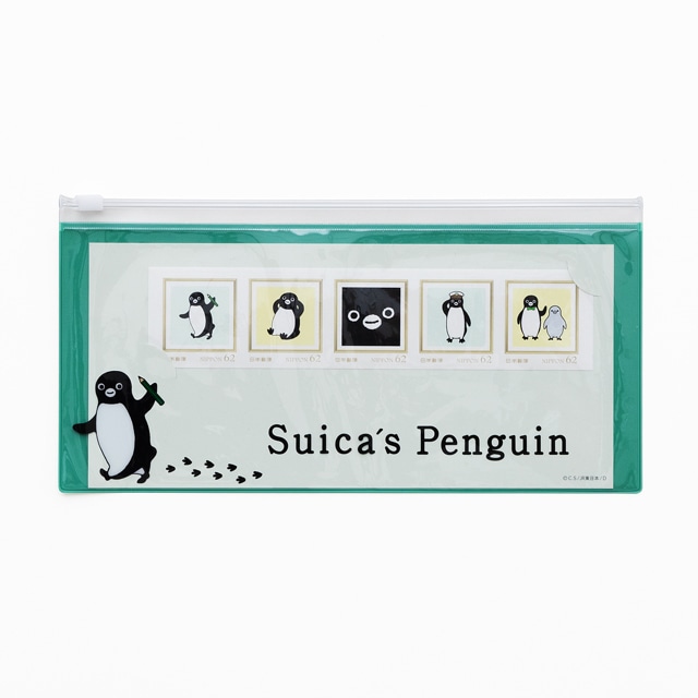 Suicaのペンギン　フレーム切手セット（5枚入）