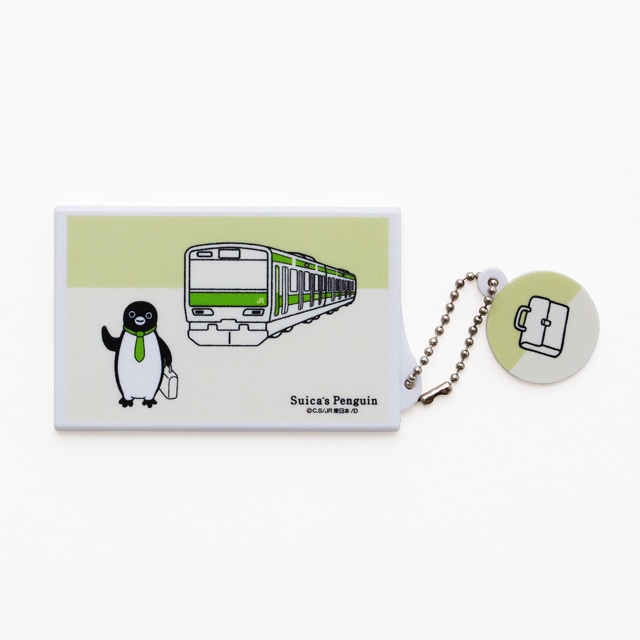 Suicaのペンギン　カードケース（ペンギンと山手線）