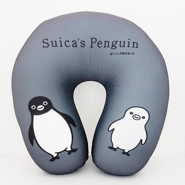 Suicaのペンギン リバーシブルネックピロー Trainiart Jre Mall店 Jre Pointが 貯まる 使える Jre Mall