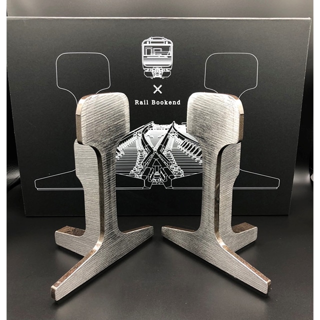 KYUTEKKI × Rail Bookend (九鉄器×レールブックエンド)