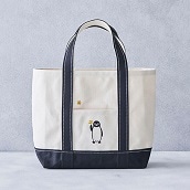 【 硬券マグネット付 】Suicaのペンギン　24オンス帆布トートバッグ