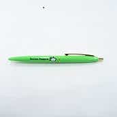 Suicaのペンギン　BICボールペン（クリックゴールド）　アップルグリーン