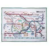 JR東日本 東京近郊路線図レジャーシート（2023）