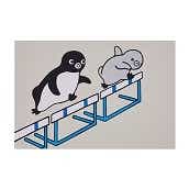 Suicaのペンギン　ポストカード（ジャンプ！）