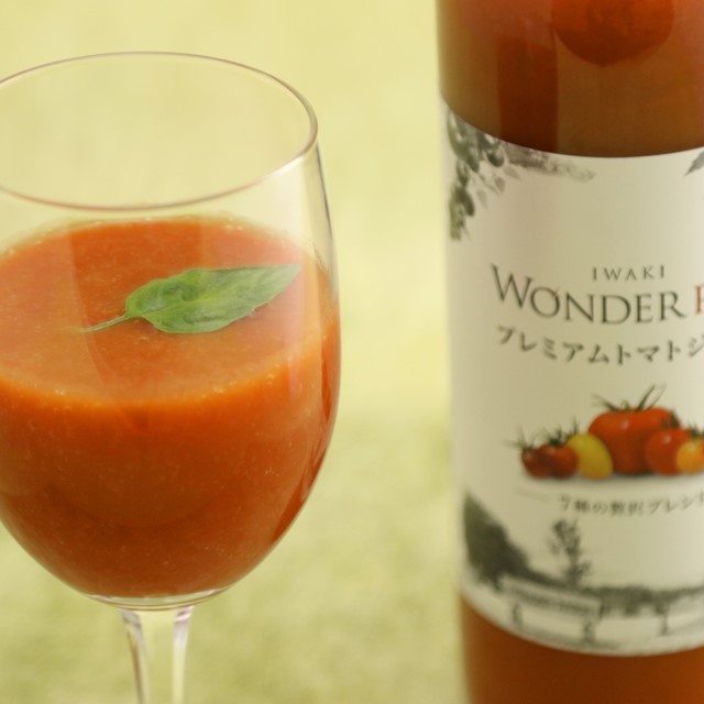 【東北】JRとまとランドいわきファーム/ワンダーファーム　WONDER REDトマトジュース(500g)　飲み比べ6セット　送料無料＜2022夏グルメ＞