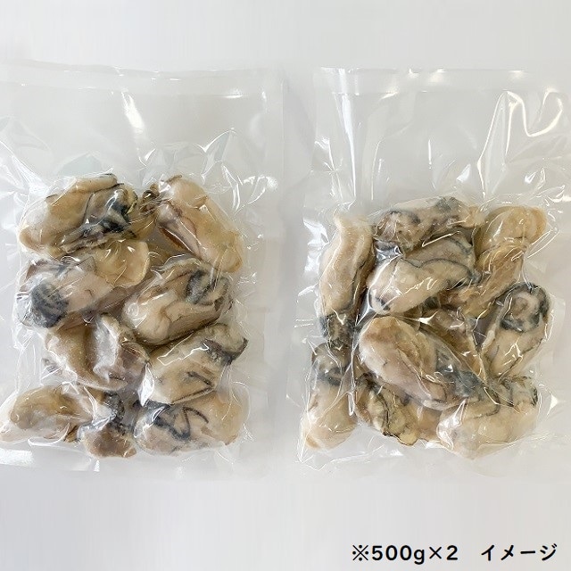 北海道知内産牡蠣（加熱用）　１ｋｇ　送料無料＜2022夏グルメ＞＜2022レジャー＞