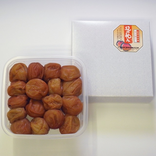 紀州蜂蜜梅「紀の和み」カップ500g白箱　送料無料
