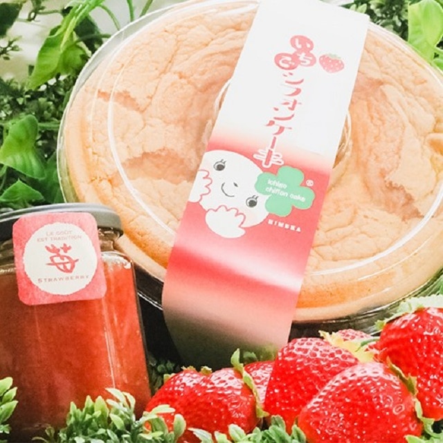 香月さんちのいちご畑 ひめちゃんのおやつプレーンシフォンケーキといちごジャムのセット 送料込 きっぷシリーズ お取り寄せきっぷ Jre Pointが 貯まる 使える Jre Mall
