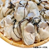北海道知内産牡蠣（加熱用）　１ｋｇ　送料無料