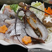 【徳島】「吟月」 天然伊勢海老と鯛の祝い鍋　送料無料【JAPAN SELECT 2022】