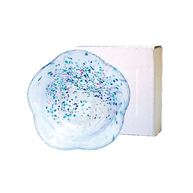 東京 下町でつくられた 100年の歴史を持つガラス 江戸硝子うきよシリーズ 花ボウル あられ あられ 暮らしなでしこ Jre Pointが 貯まる 使える Jre Mall