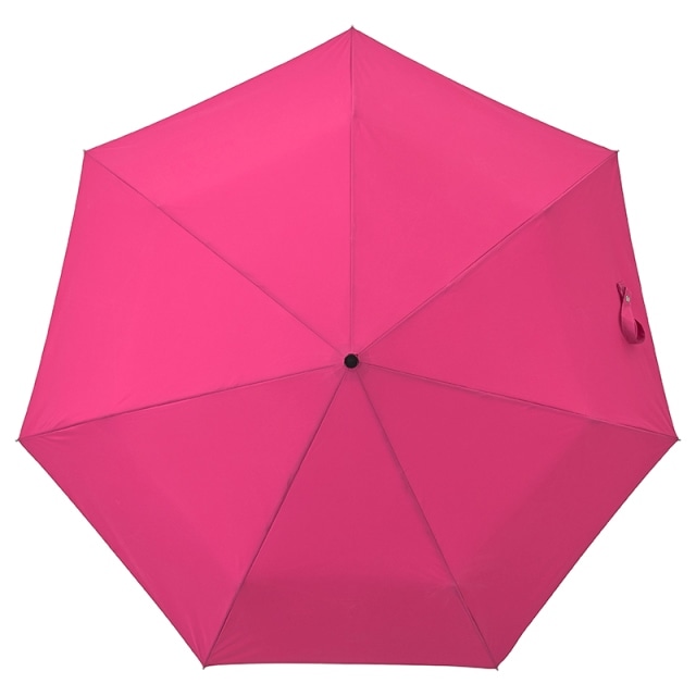 在庫限り ｆｌｏａｔｕｓ 超撥水傘無地 自動開閉折りたたみ傘 ピンク ピンク 暮らしなでしこ Jre Pointが 貯まる 使える Jre Mall