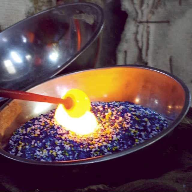 東京 下町でつくられた 100年の歴史を持つガラス 江戸硝子うきよシリーズ 花ボウル あられ あられ 暮らしなでしこ Jre Pointが 貯まる 使える Jre Mall