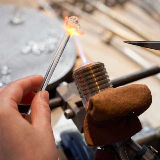 在庫限り Hario Lampwork Factory ネックレス ティアーズ 暮らしなでしこ Jre Pointが 貯まる 使える Jre Mall