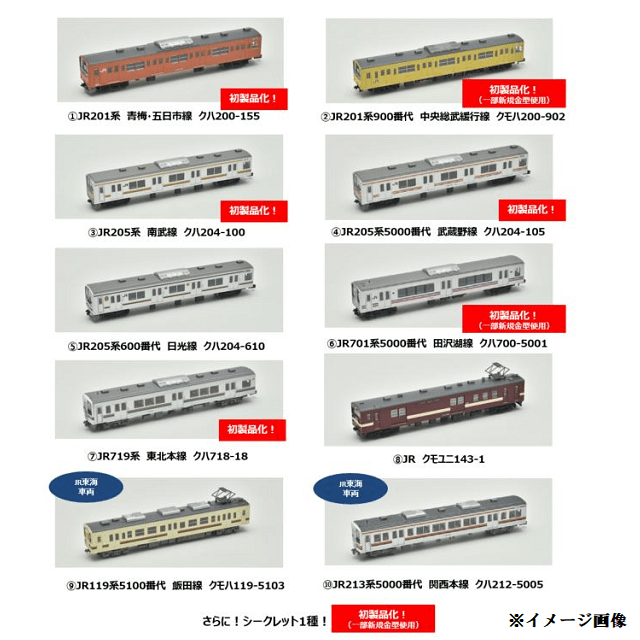 数量限定生産 オリジナル鉄道コレクション第4弾!!(ケース)送料込