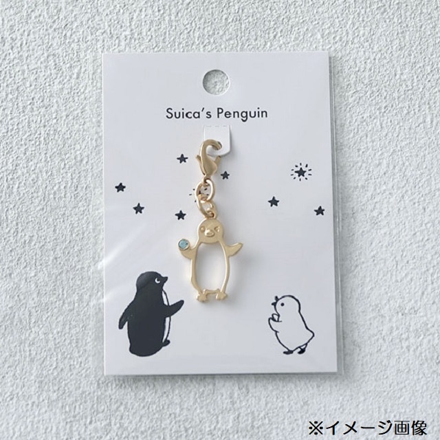 【Suicaのペンギン】Suicaのペンギン ファスナーチャーム (ウィンク・アクア)