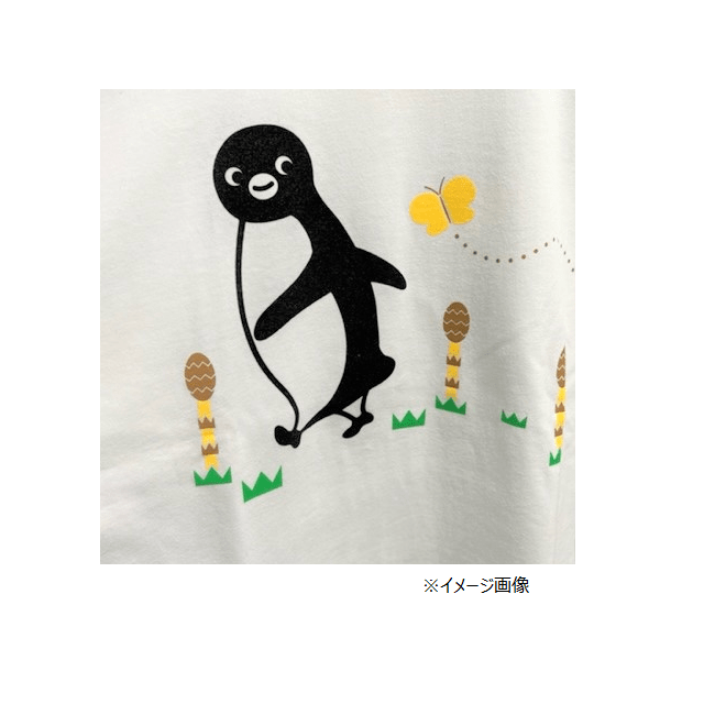 【Suicaのペンギン】SuicaのペンギンオリジナルTシャツ(春柄)≪L≫