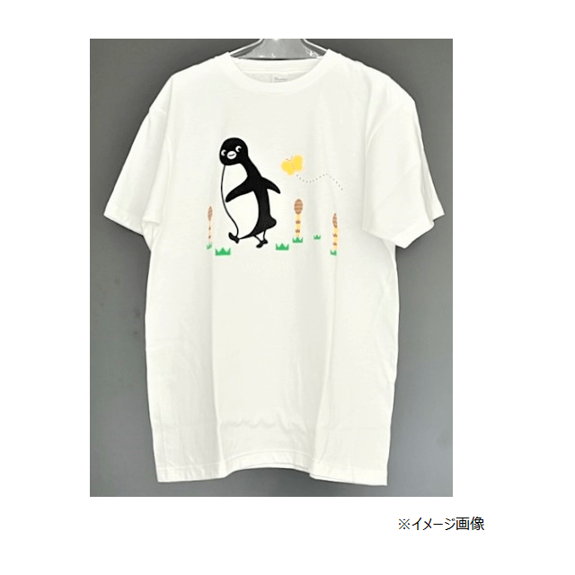 【Suicaのペンギン】SuicaのペンギンオリジナルTシャツ(春柄)≪L≫