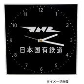 【JNR】日本国有鉄道アクリルウォールクロック・ロゴマーク（壁掛け時計）