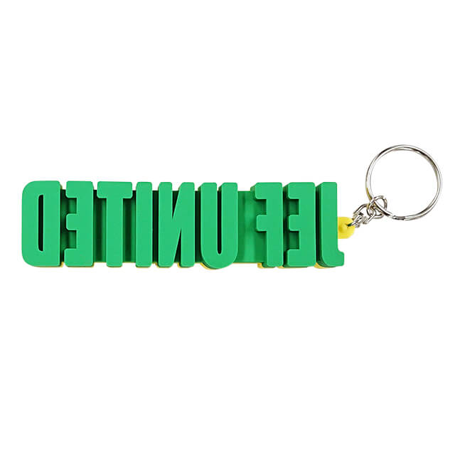 バイカラーラバーキーホルダー ジェフユナイテッド市原・千葉オンラインショップ JREMALL店｜JRE MALL