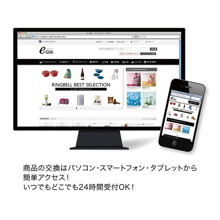 リンベルカタログギフト　カシオペア＆フォナックス＋e-Gift