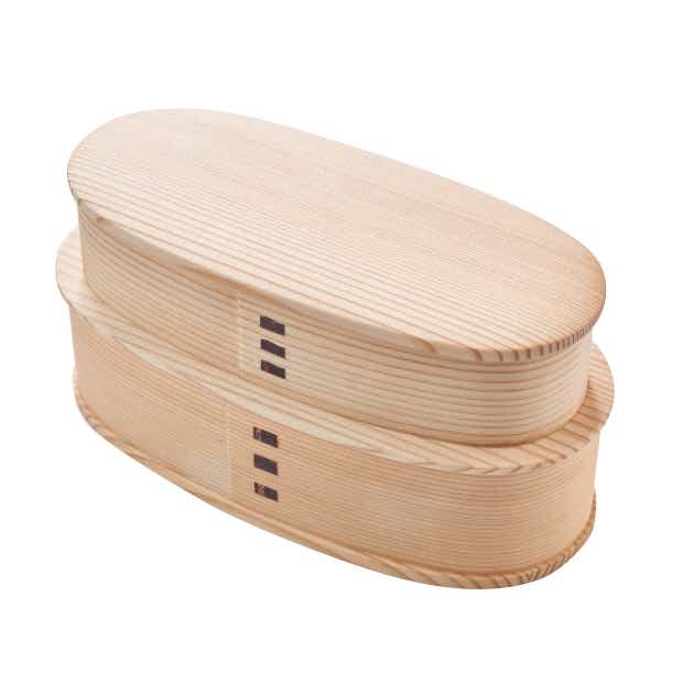 曲げわっぱ やぐら弁当 日本製 天然秋田杉 お弁当箱 2段 大館工芸社 21新生活 暮らしのいいものマルシェ Jre Pointが 貯まる 使える Jre Mall