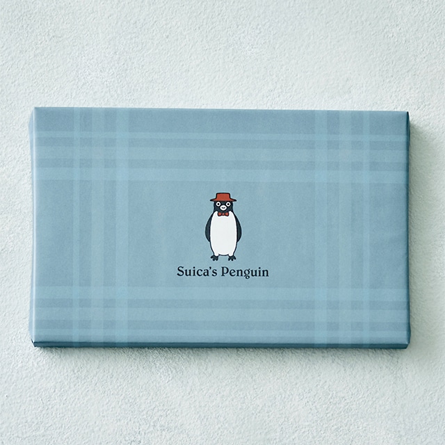【硬券マグネット付】Suicaのペンギン ハンカチ3枚セット（ブルー）