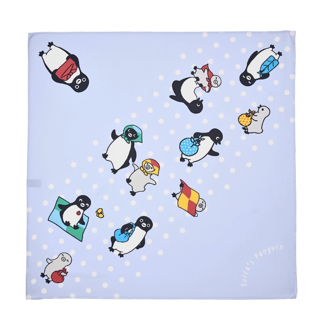 Suicaのペンギン 風呂敷・ブルー