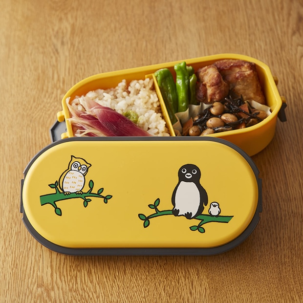 Suicaのペンギン　お弁当箱　GEL・COOLドーム　ペンギンとふくろう 【保冷剤一体型 ランチボックス 】