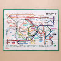 JR東日本 東京近郊路線図レジャーシート・2020