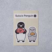 Suicaのペンギン ダイカットシール（鯛とたい焼き）