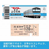 【205-ｂ】国鉄復刻乗車券　京浜東北線　南浦和　205系