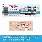 【415-C】国鉄復刻乗車券　常磐線　上野　415系