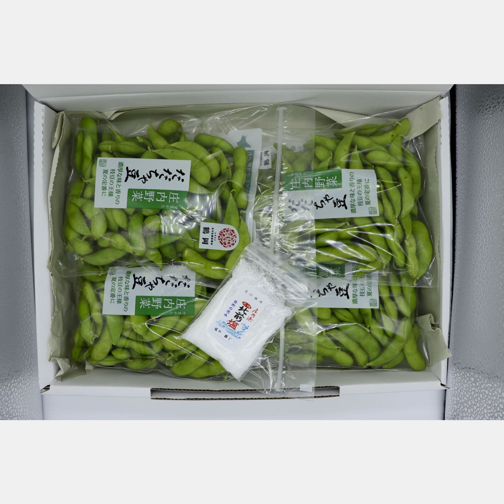 【送料込】鶴岡市特産「だだちゃ豆」約1kg（約500g×2袋）※塩1パック付き
