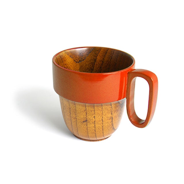 香川漆器スタックマグカップ オレンジ 産直ステーション夢四国 Jre Pointが 貯まる 使える Jre Mall